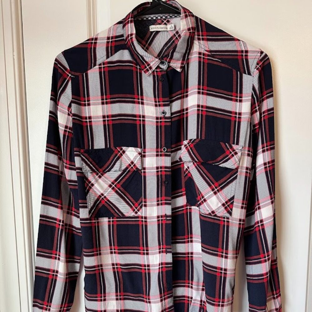 Bershka Plaid Shirt